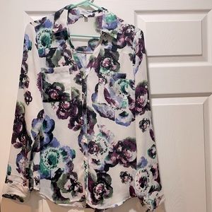 Express Floral blouse